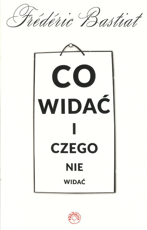 Cover of Co widać i czego nie widać